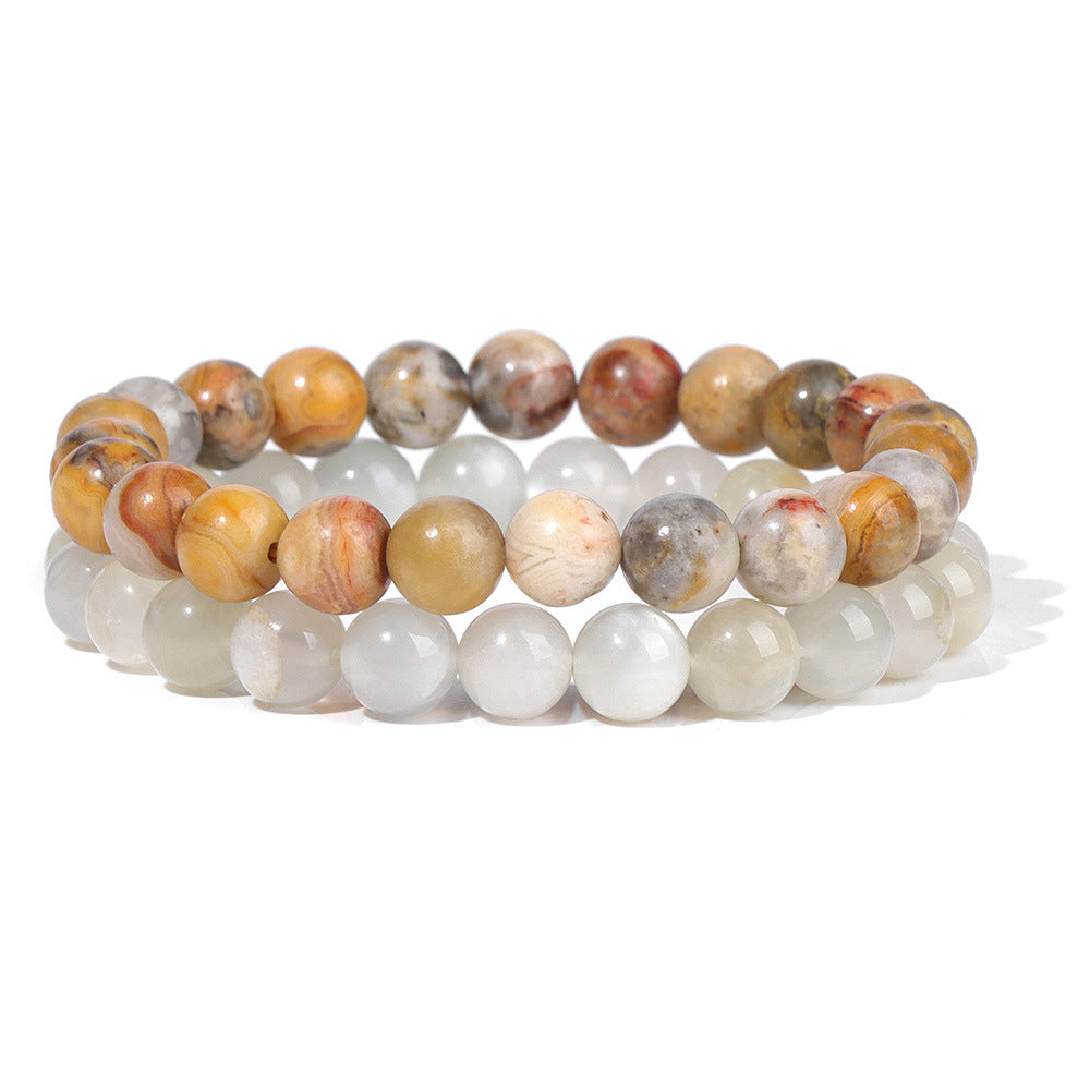 Bracelet de perles - Duo d'Agate