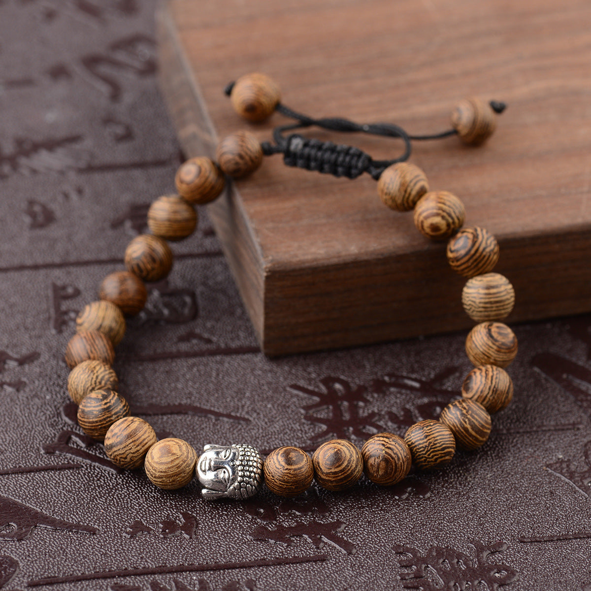Bracelets d'énergie en bois de Wengé