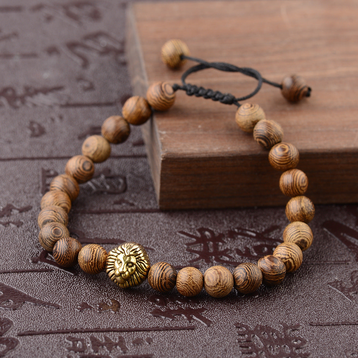 Bracelets d'énergie en bois de Wengé