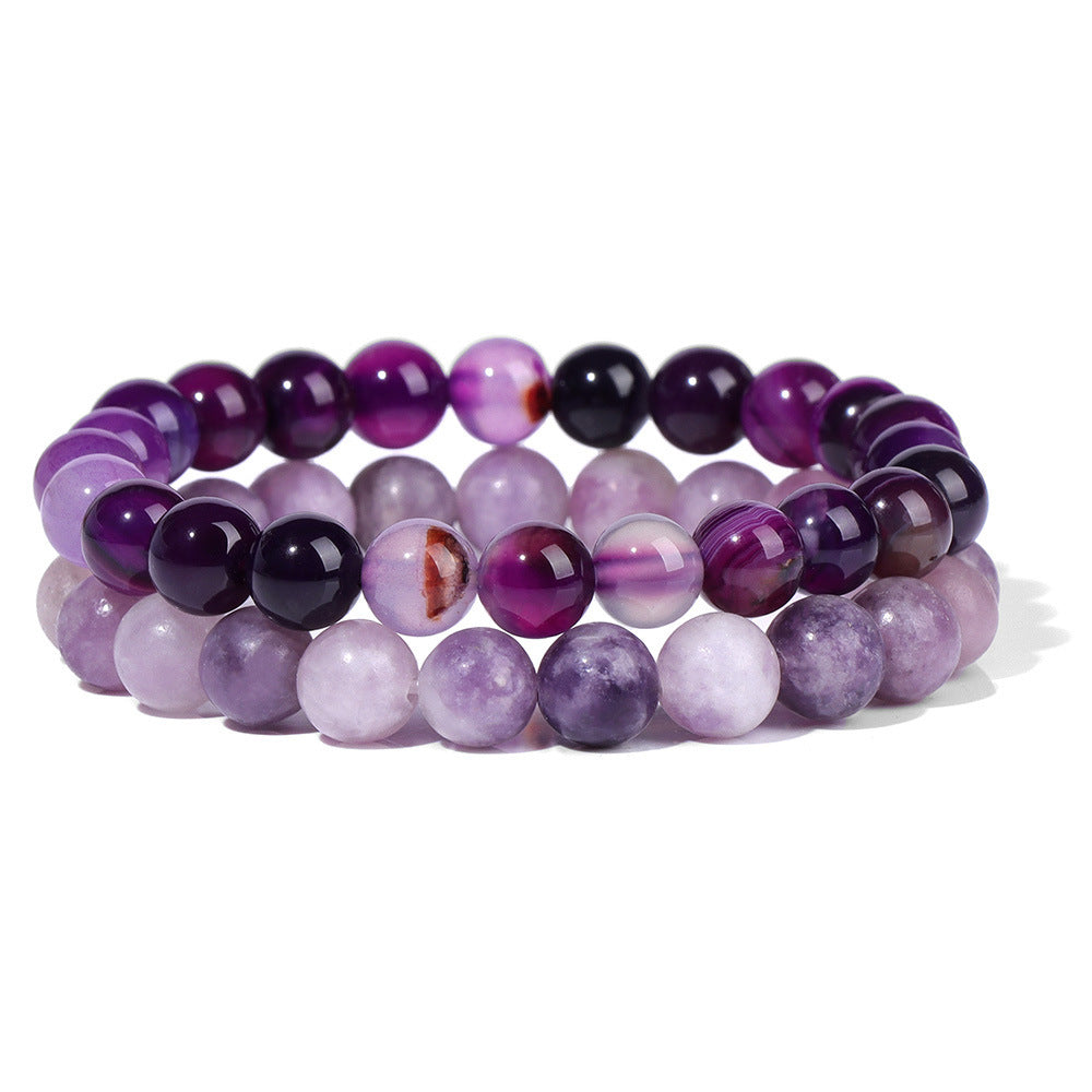 Bracelet de perles - Duo d'Agate