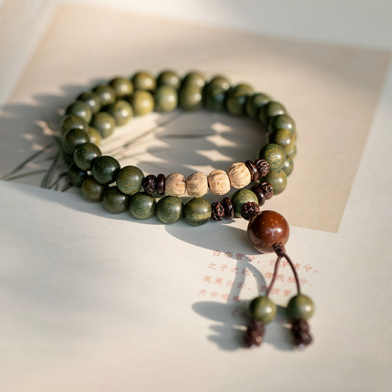 Bracelet de perles de prière en bois de Santal