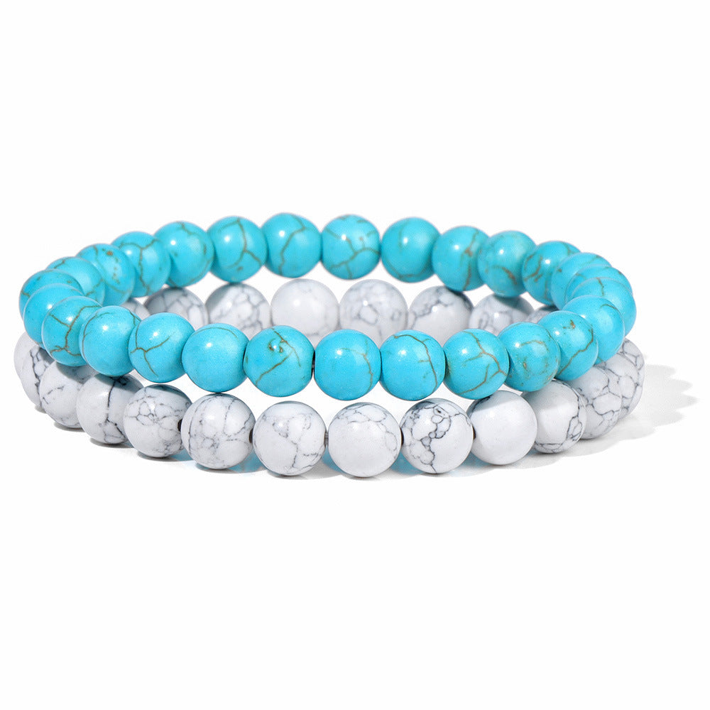 Bracelet de perles - Duo d'Agate