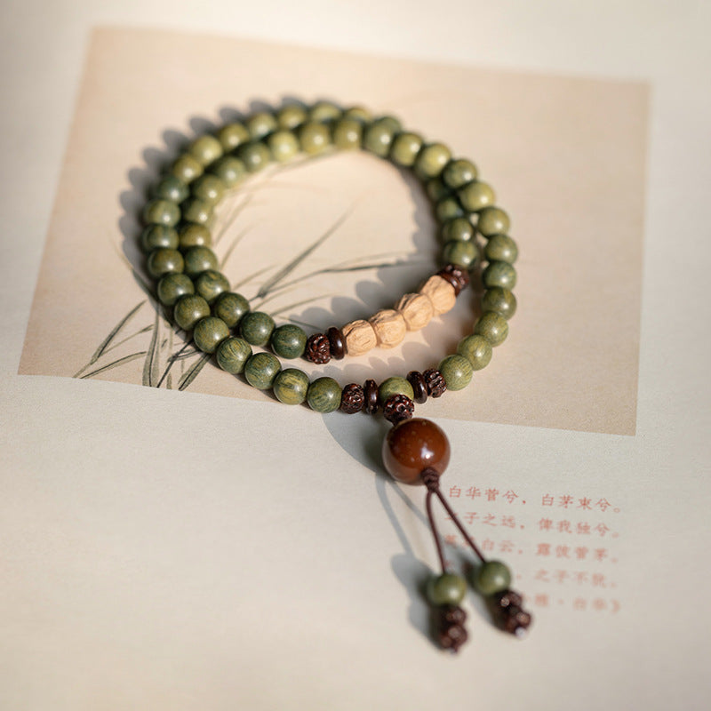 Bracelet de perles de prière en bois de Santal