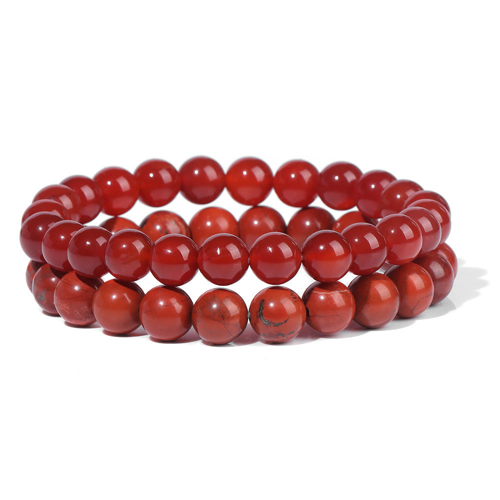 Bracelet de perles - Duo d'Agate