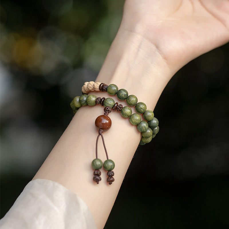 Bracelet de perles de prière en bois de Santal