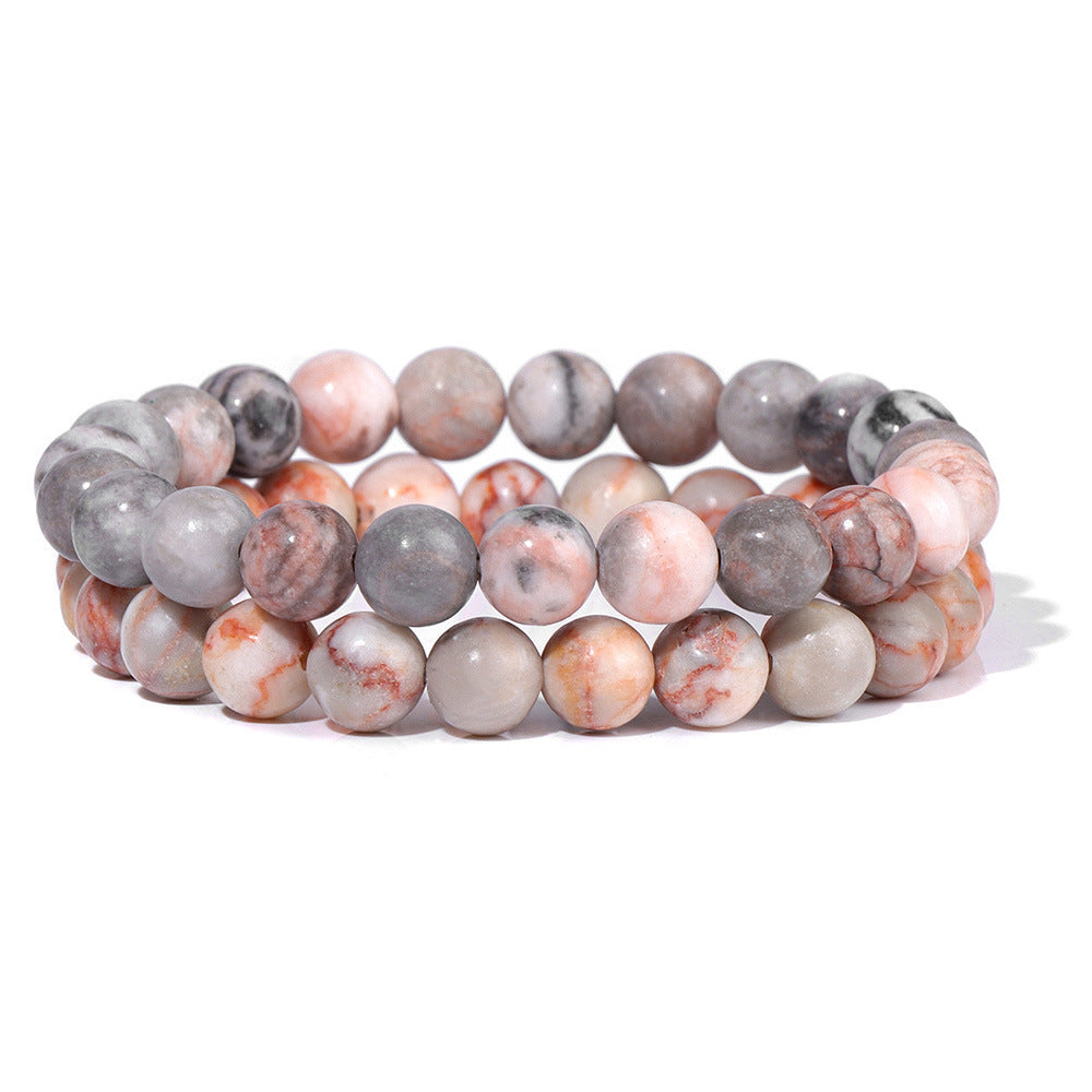 Bracelet de perles - Duo d'Agate