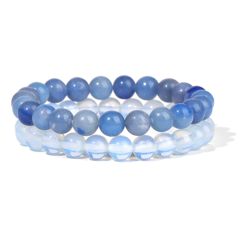 Bracelet de perles - Duo d'Agate
