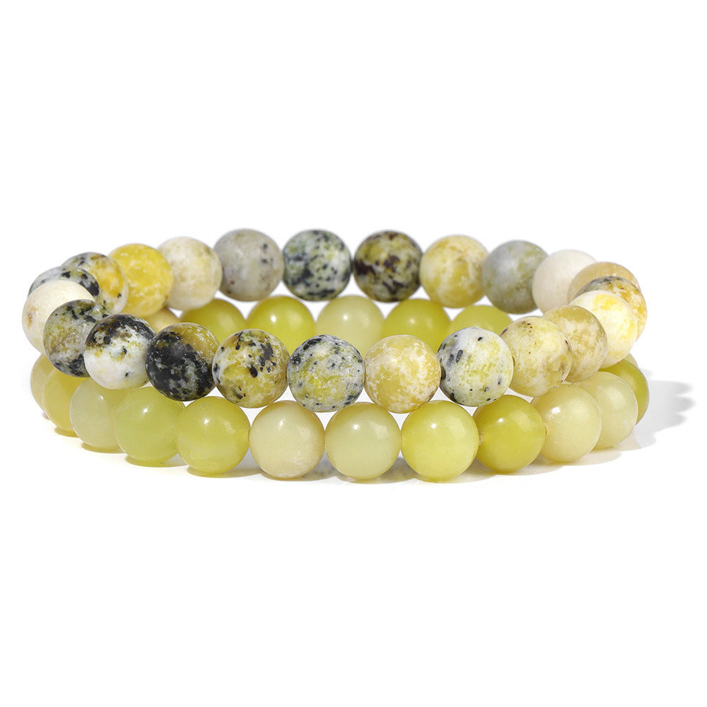 Bracelet de perles - Duo d'Agate