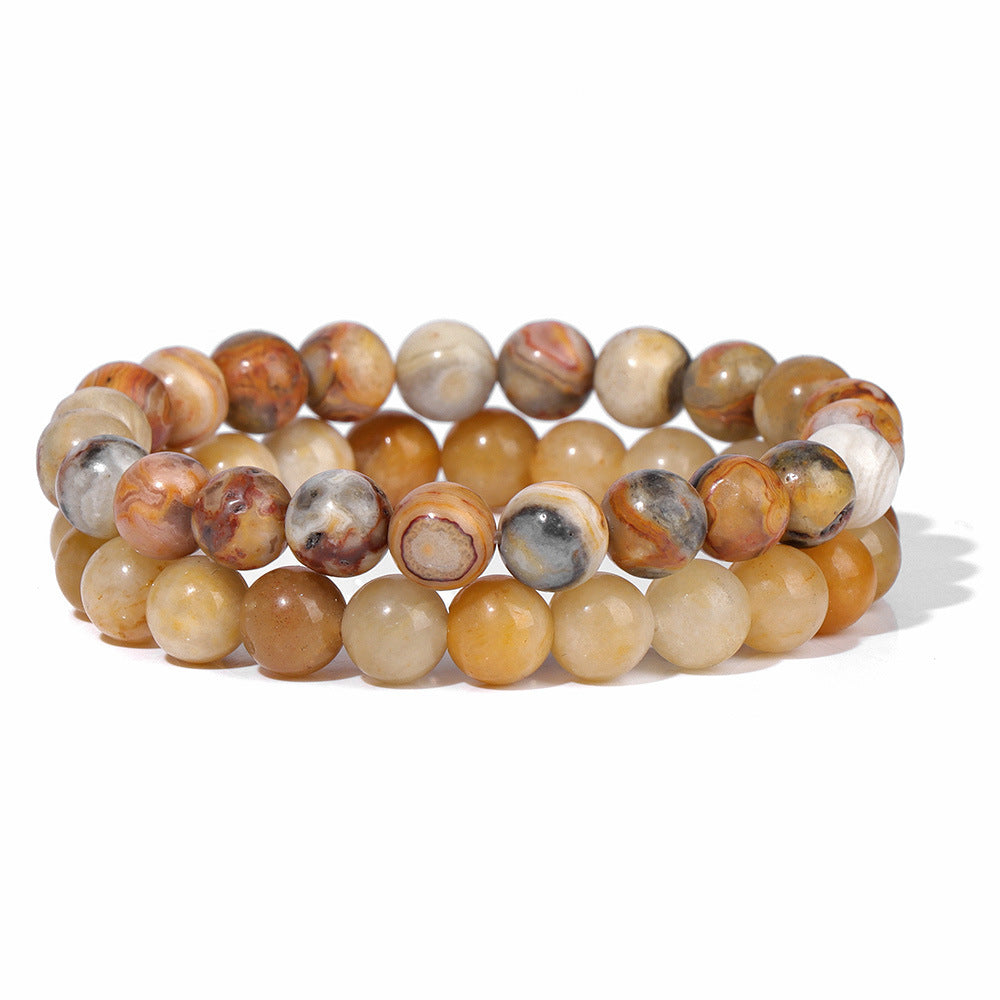 Bracelet de perles - Duo d'Agate
