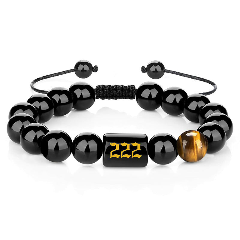 Bracelet porte bonheur - Numérologie triple
