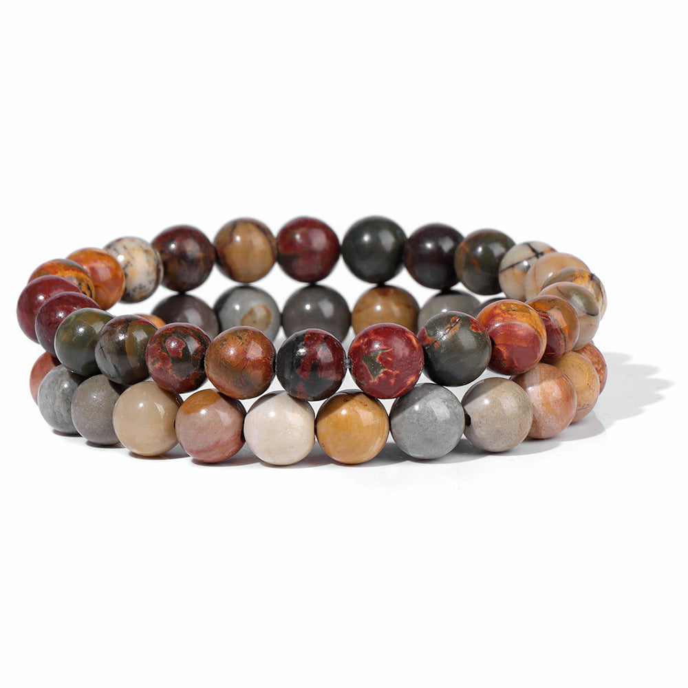 Bracelet de perles - Duo d'Agate