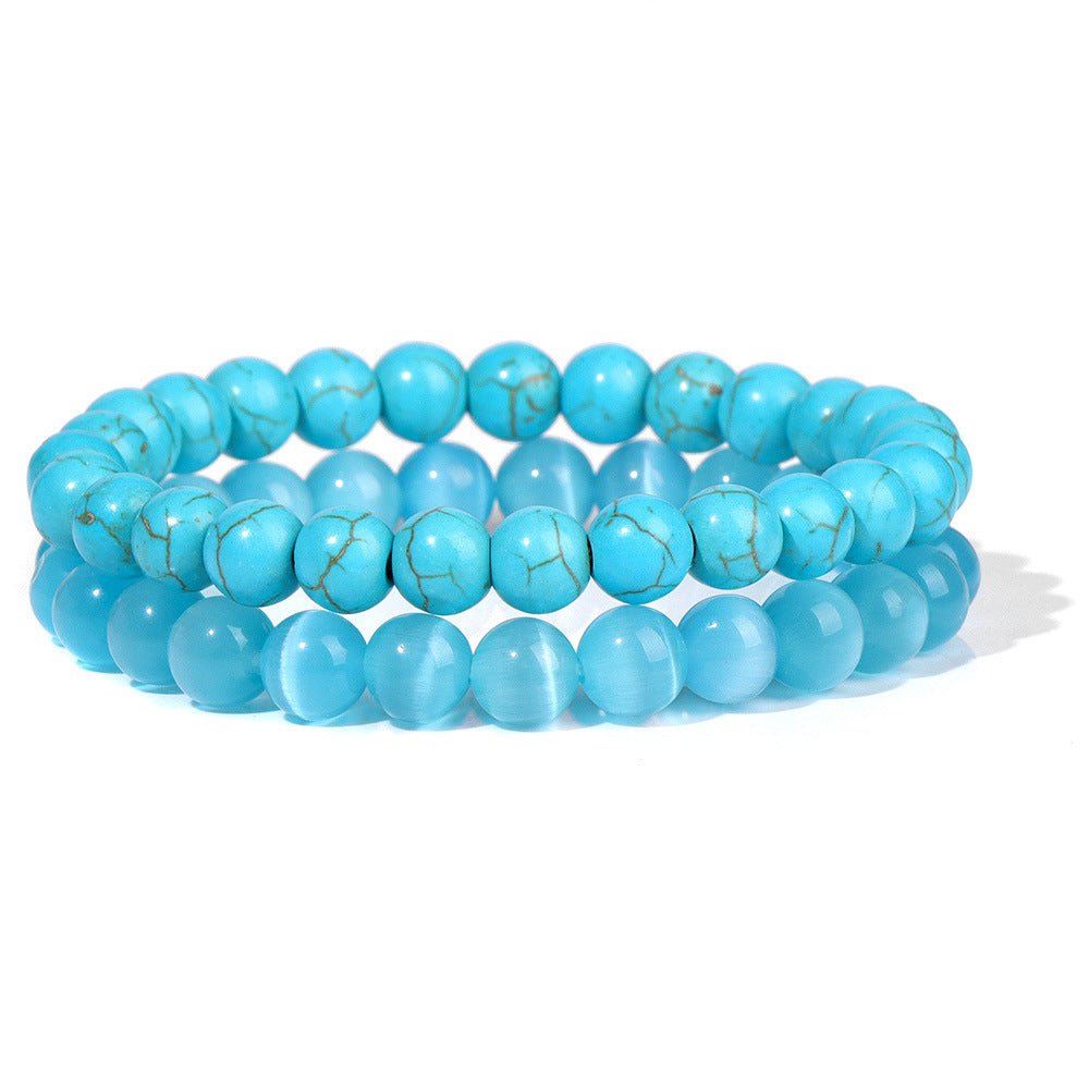 Bracelet de perles - Duo d'Agate