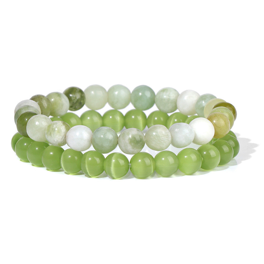 Bracelet de perles - Duo d'Agate