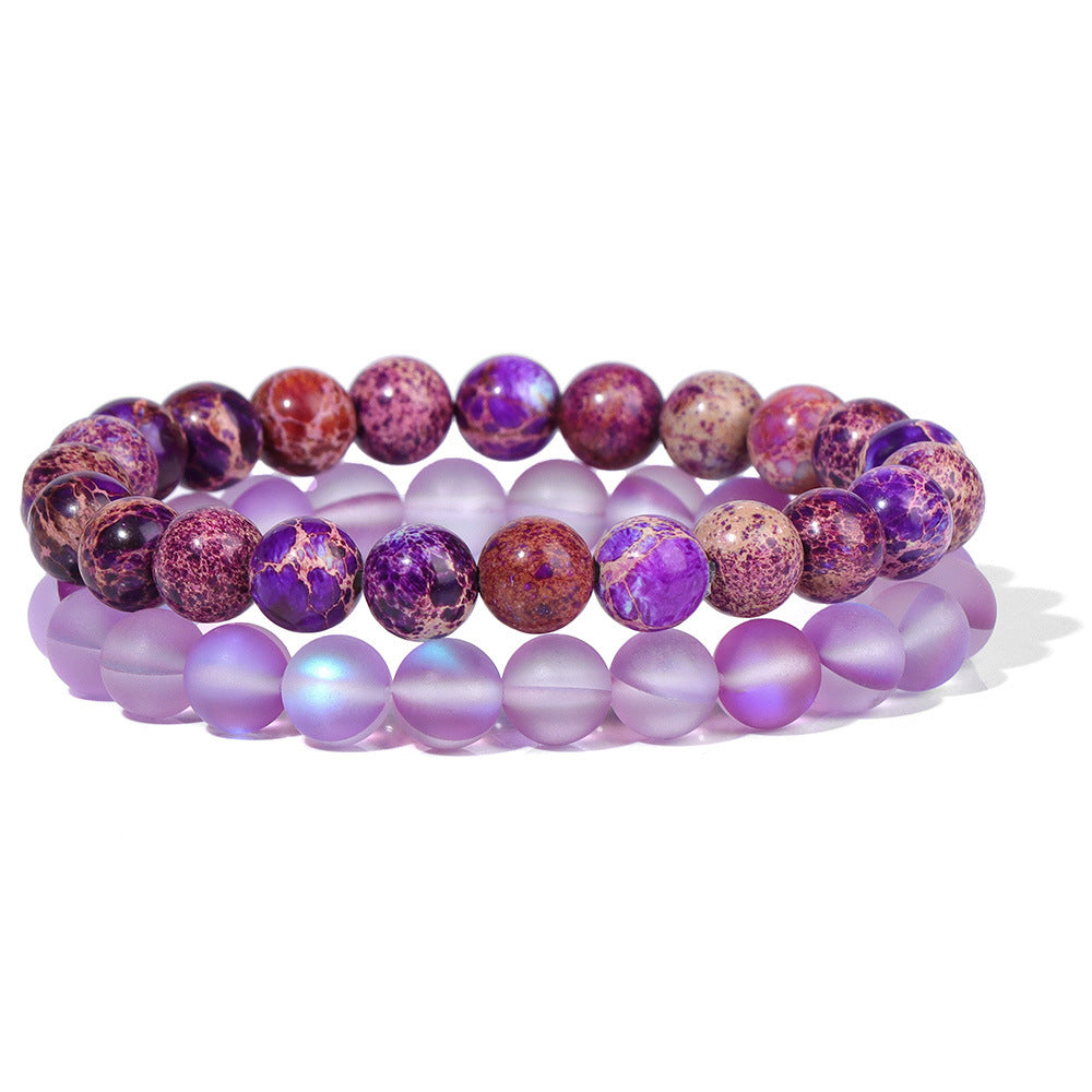 Bracelet de perles - Duo d'Agate