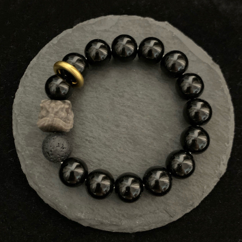 Bracelet spirituel Xingshi - Pierre Silver Star