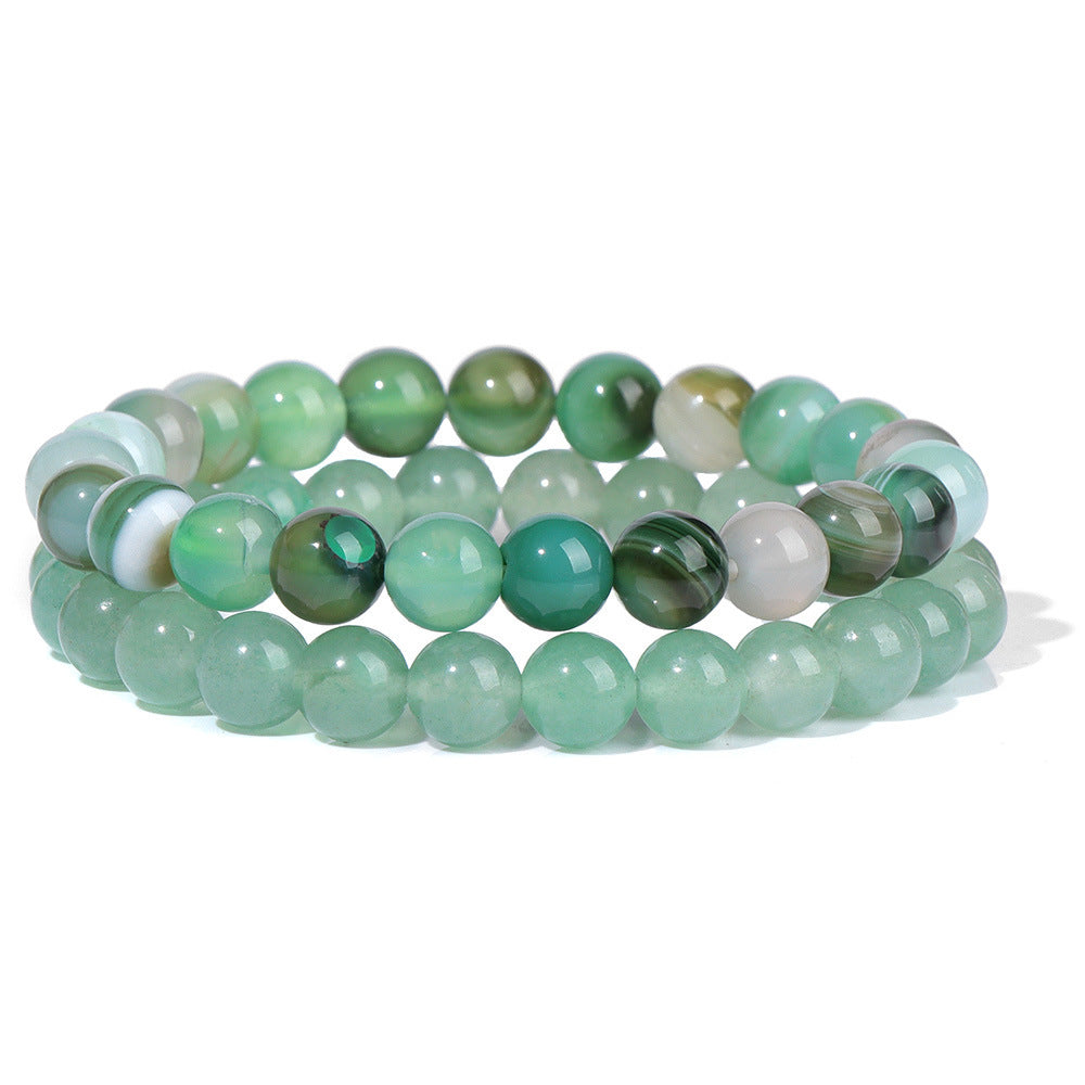 Bracelet de perles - Duo d'Agate