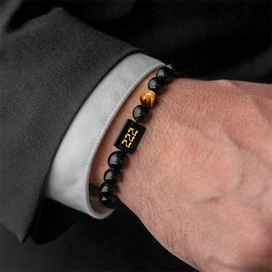 Bracelet porte bonheur - Numérologie triple